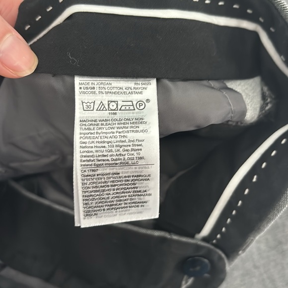 Banana Republic Mid-Rise Skinny Sloan Pants in Grey Size 6 - Picture 6 of 7